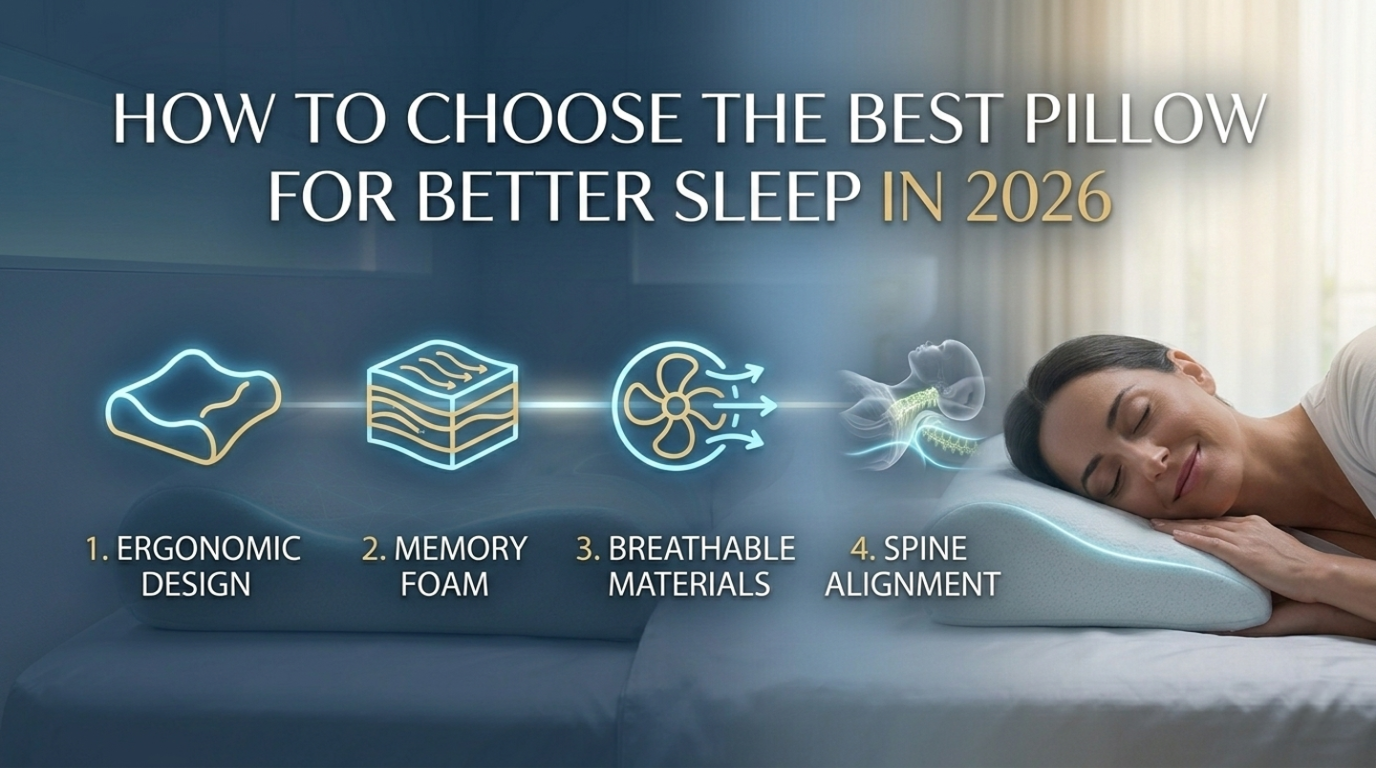 How To Choose The Best Pillow For Better Sleep In 2026