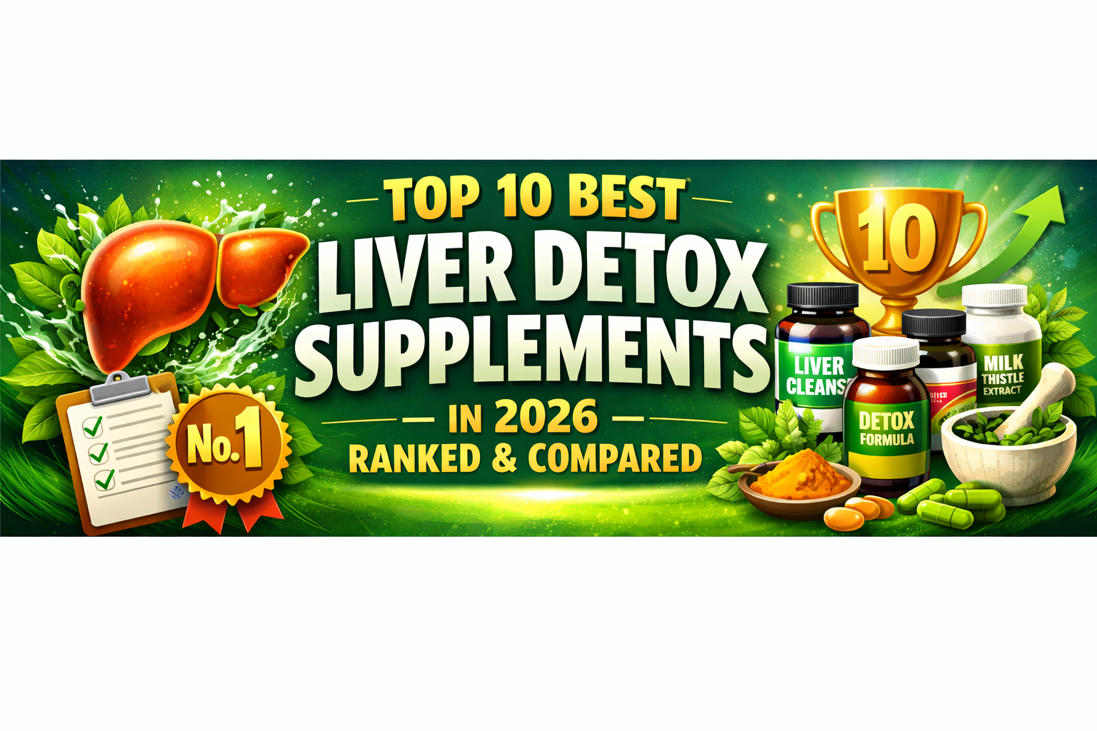 Top 10 Best Liver Detox Supplements in 2026 — Ranked & Compared