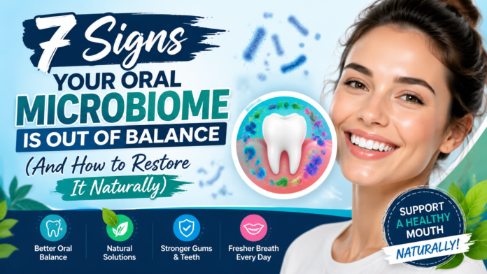 7 Signs Your Oral Microbiome Is Out of Balance (And How to Restore It Naturally)