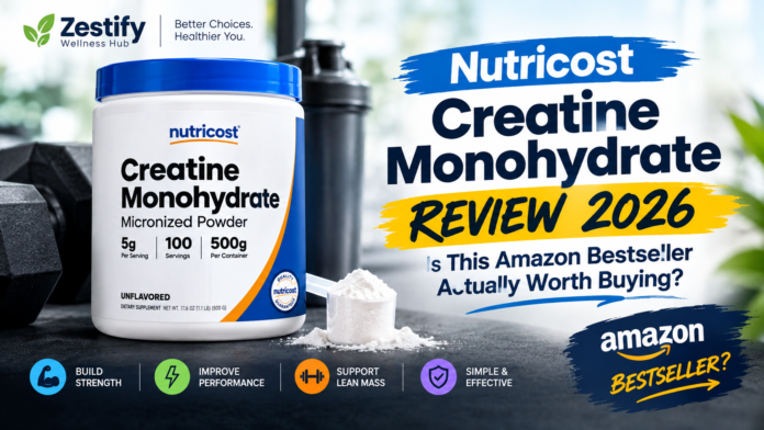 Nutricost Creatine Monohydrate Review 2026 Is This Amazon Bestseller Actually Worth Buying
